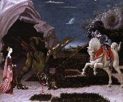 UCCELLO, Paolo sankt goran och draken Germany oil painting artist